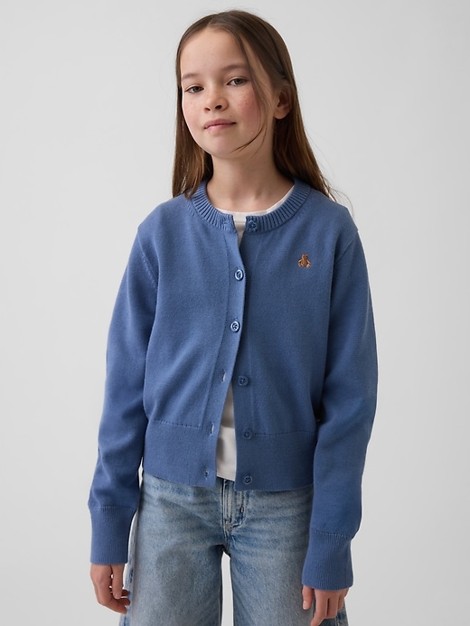 Image number 1 showing, Kids Relaxed Crop Cardigan