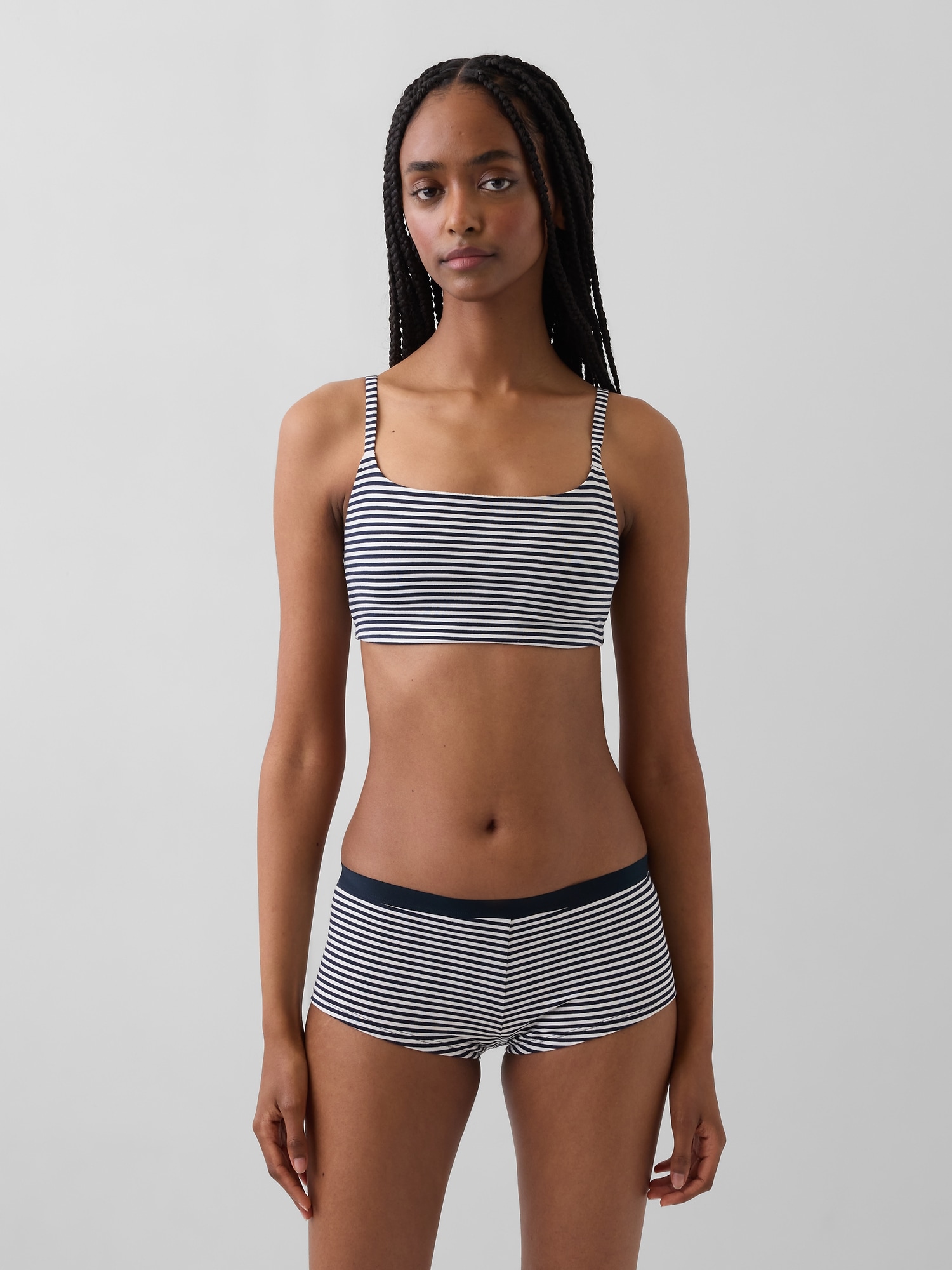 SOUTIEN-GORGE LÉGER EN COTON BIOLOGIQUE EXTENSIBLE