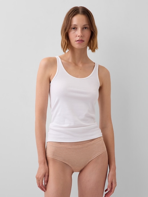 L'image numéro 1 présente Culotte taille basse respirante