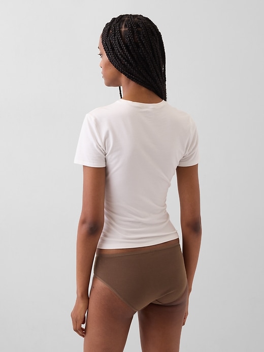 Image number 2 showing, Organic Stretch Cotton Hipster