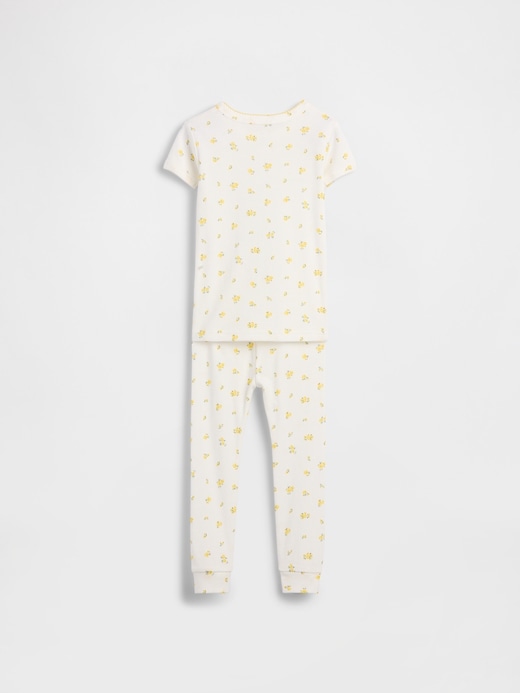 L'image numéro 2 présente Pyjama en coton biologique brossé pour Enfant et Bébé