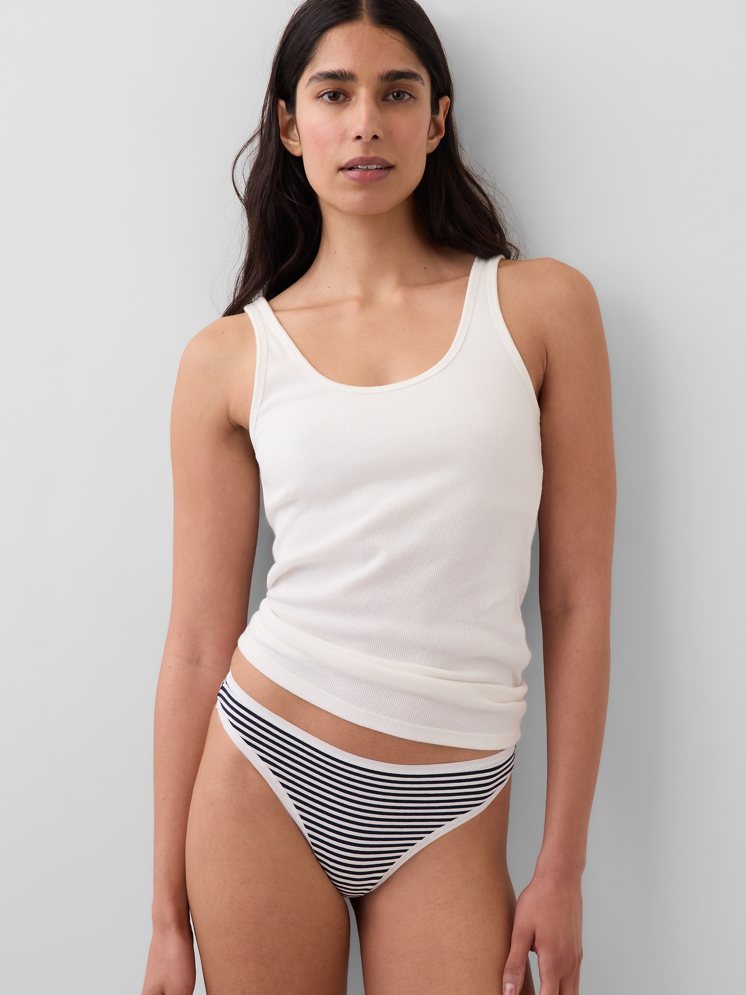 Organic Stretch Cotton Thong