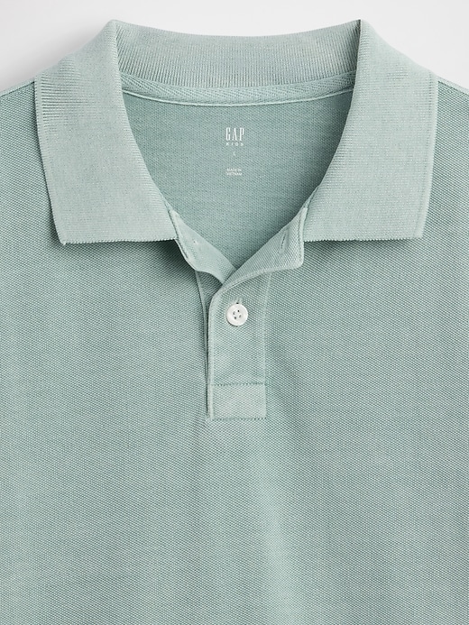 L'image numéro 3 présente Polo en piqué pour Enfant