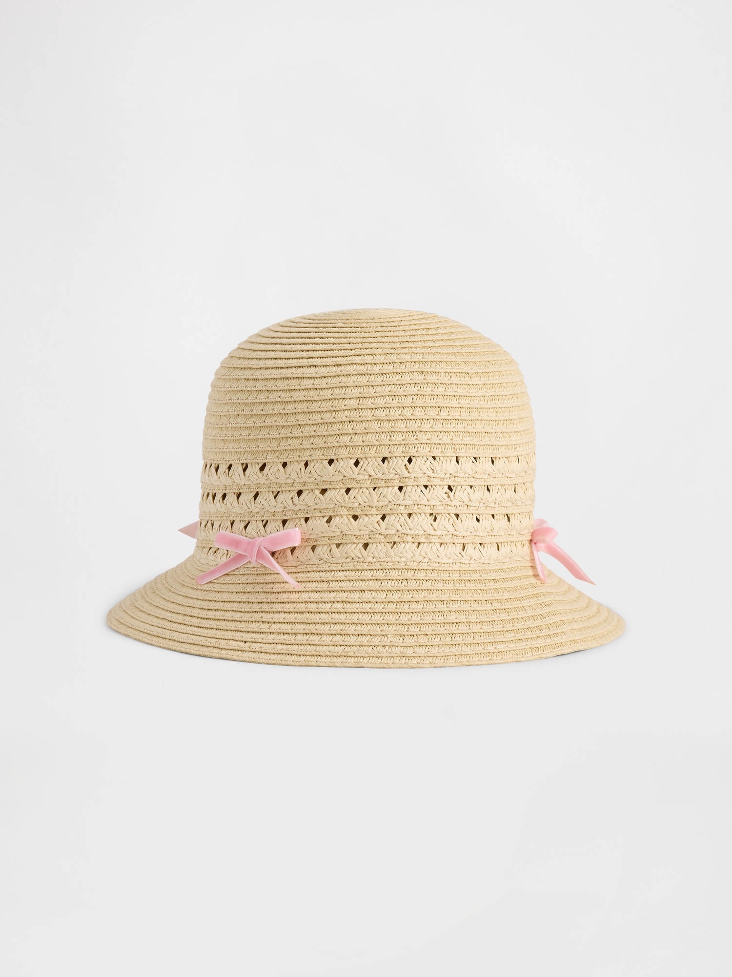 Baby & Toddler Bow Straw Hat