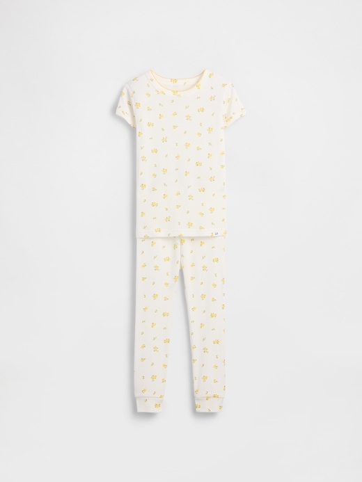 L'image numéro 1 présente Pyjama en coton biologique brossé pour Enfant et Bébé
