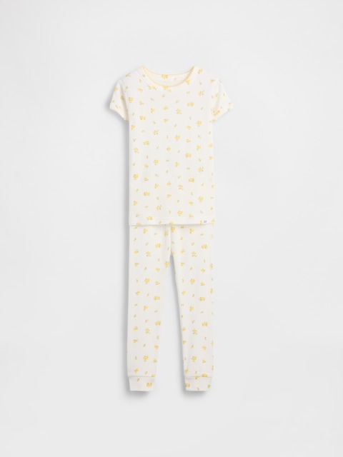 PYJAMA EN COTON BIOLOGIQUE BROSSÉ POUR ENFANT ET BÉBÉ