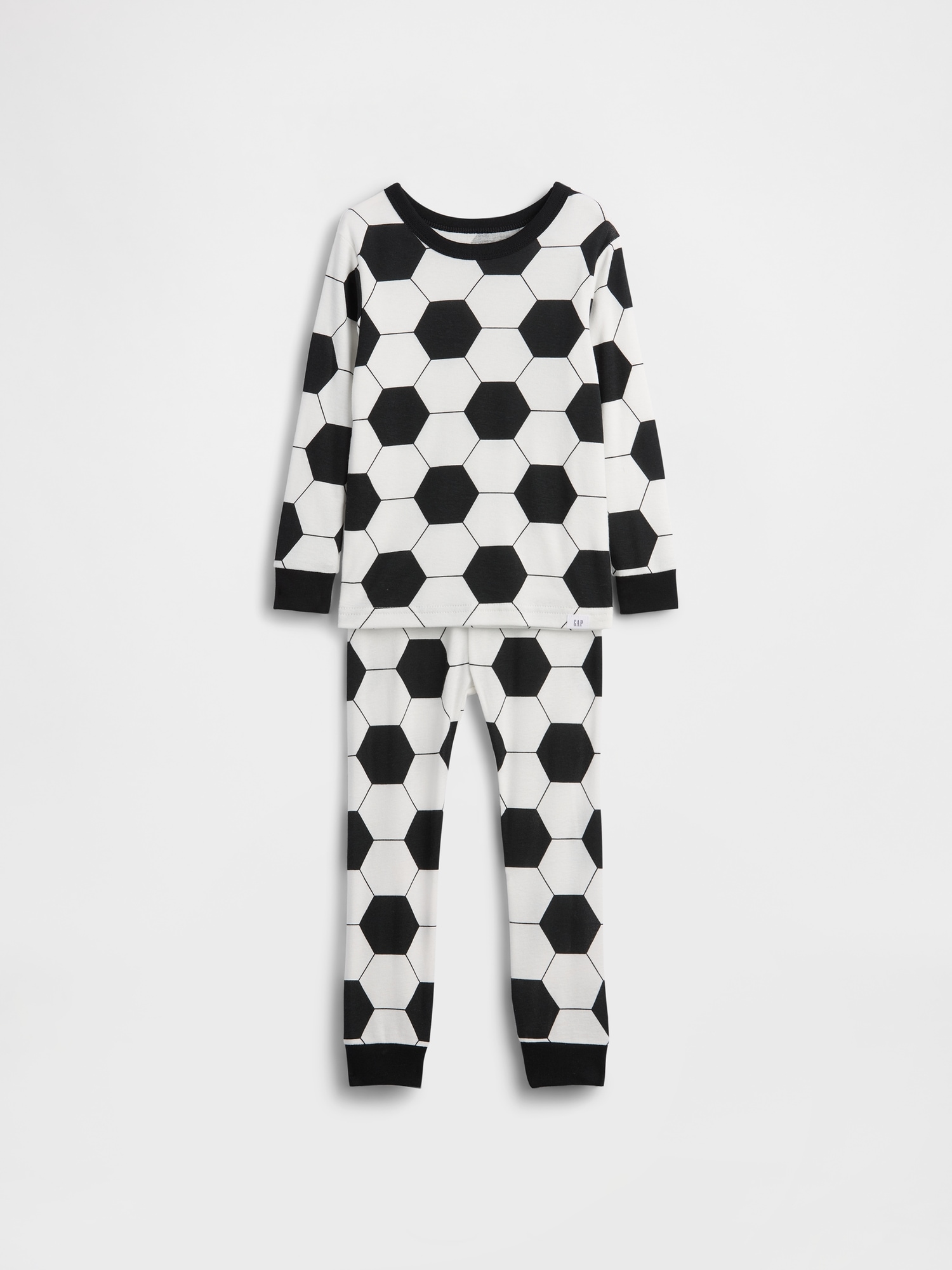 Baby & Toddler Organic Brushed Cotton Soccer PJ Set