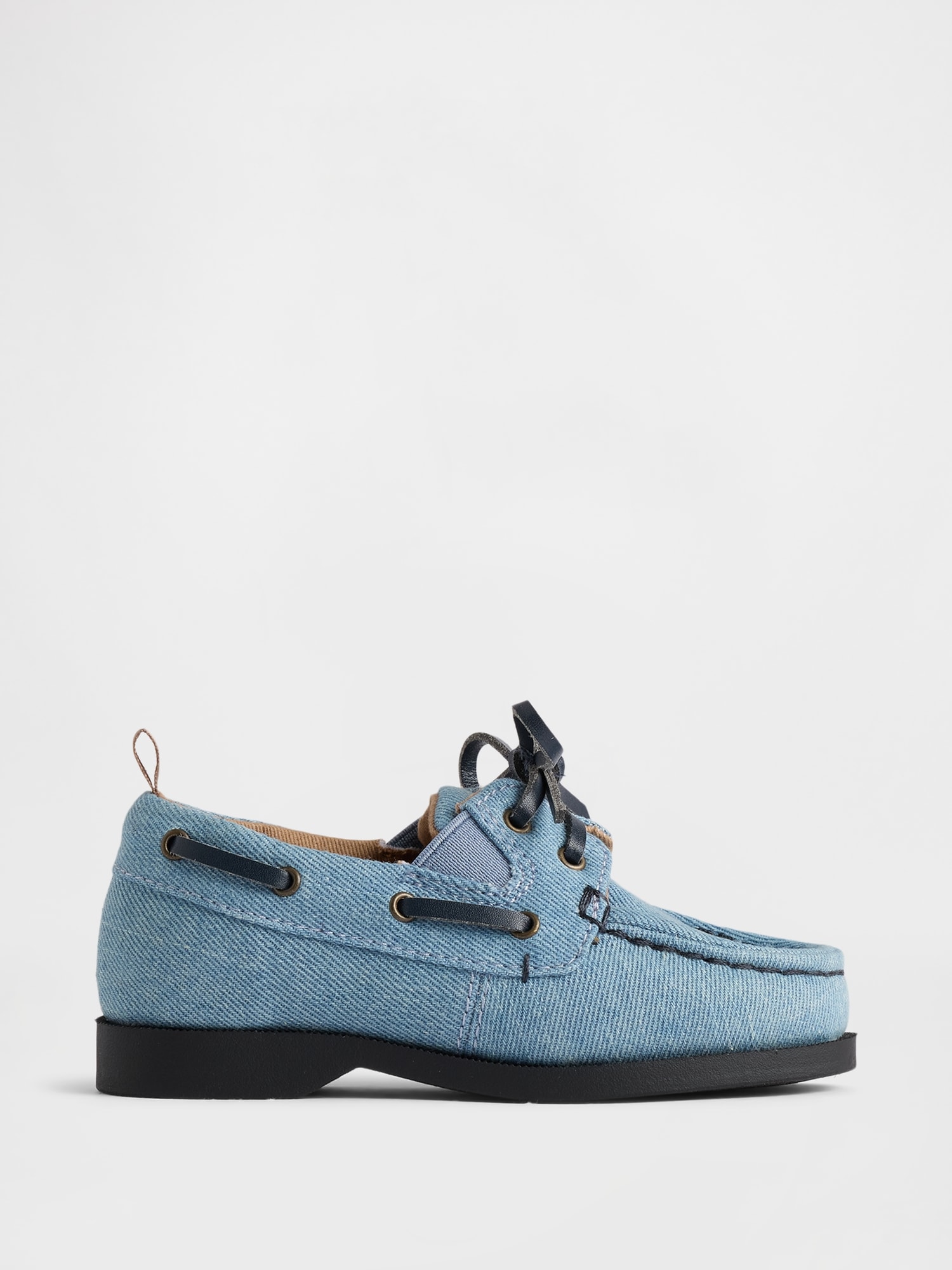 Toddler Denim Boat Shoes