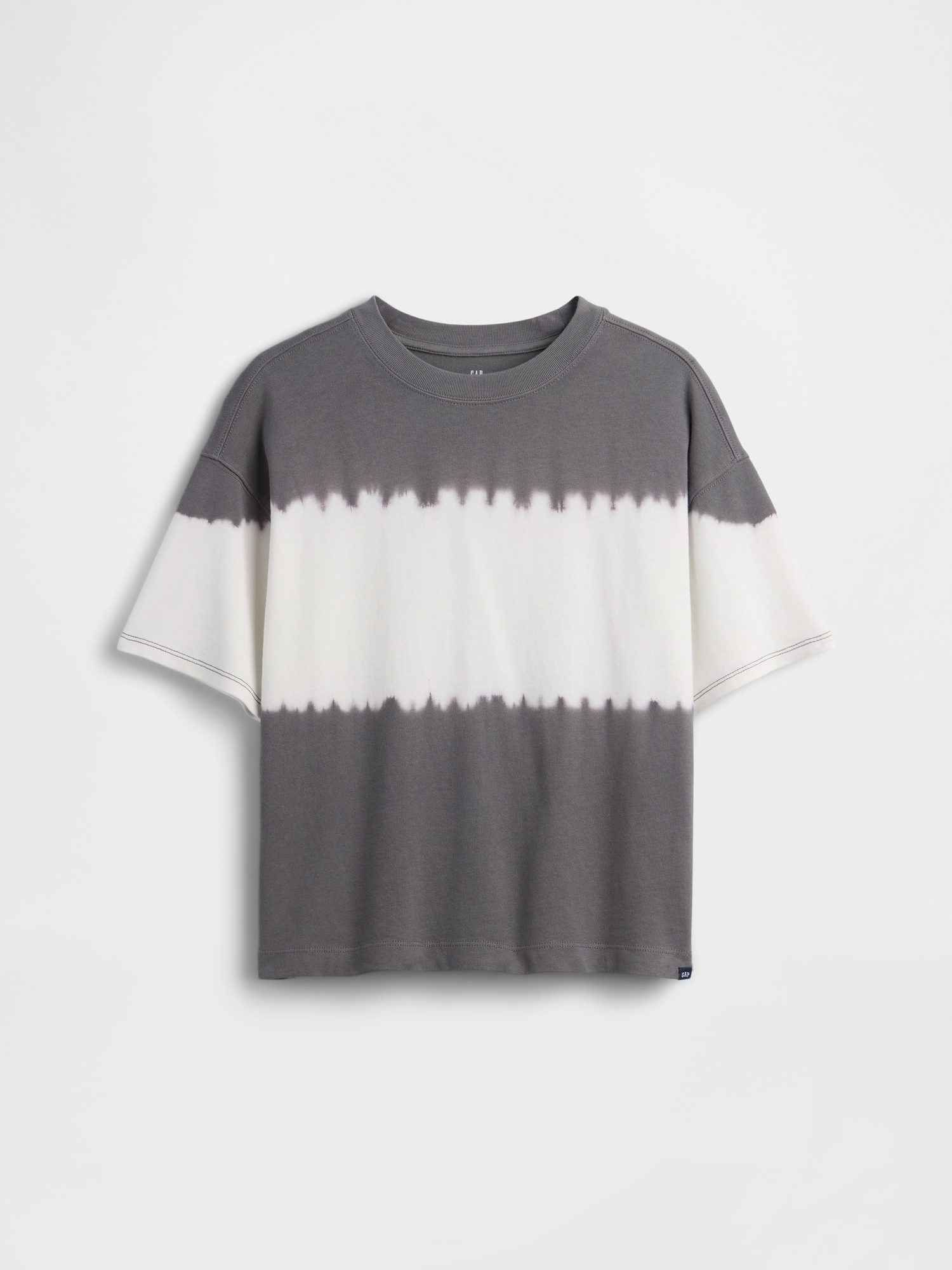 T-SHIRT SURDIMENSIONNÉ TEINT PAR NŒUDS POUR ENFANT