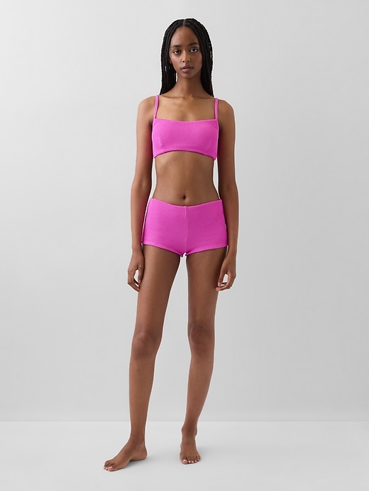 L'image numéro 3 présente Short de baignade taille basse