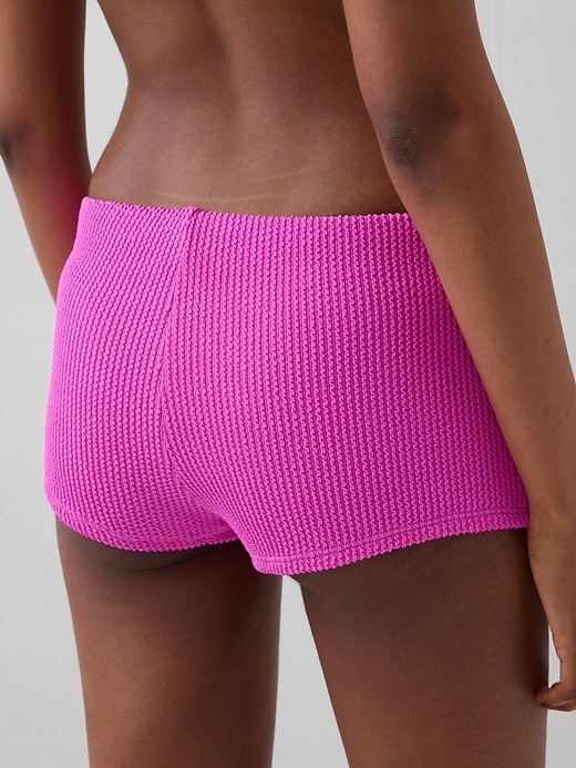 L'image numéro 4 présente Short de baignade taille basse