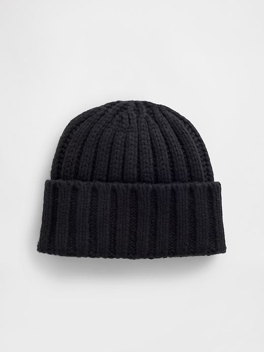 Image number 1 showing, CashSoft Wide Rib Beanie