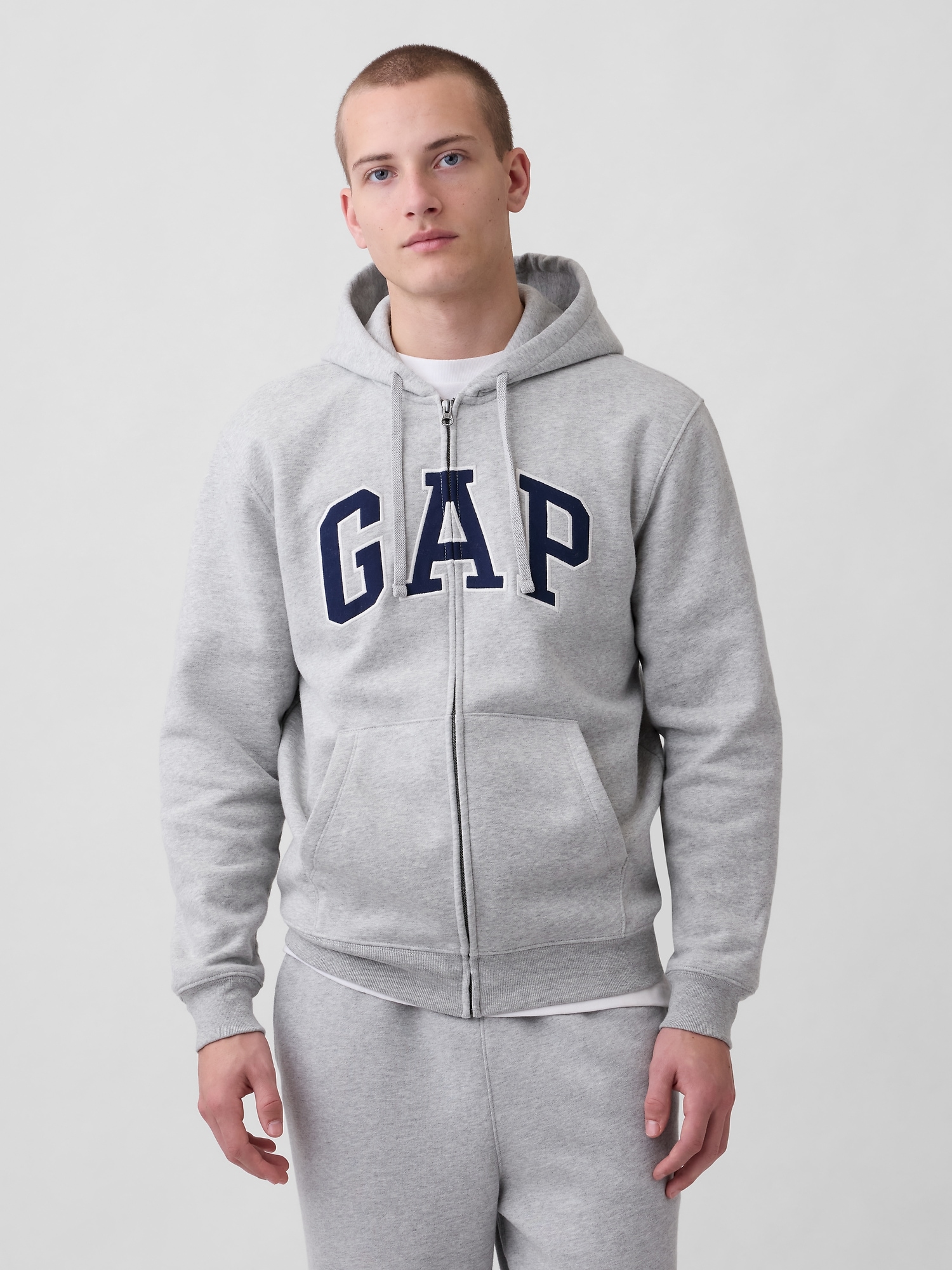 Adult VintageSoft Arch Logo Zip Hoodie