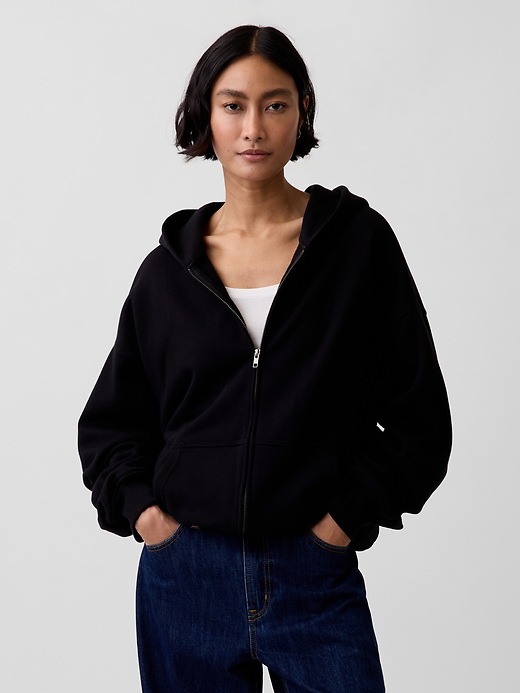 Image number 5 showing, Heavyweight Oversized Zip Hoodie