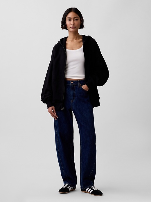 Image number 6 showing, Heavyweight Oversized Zip Hoodie