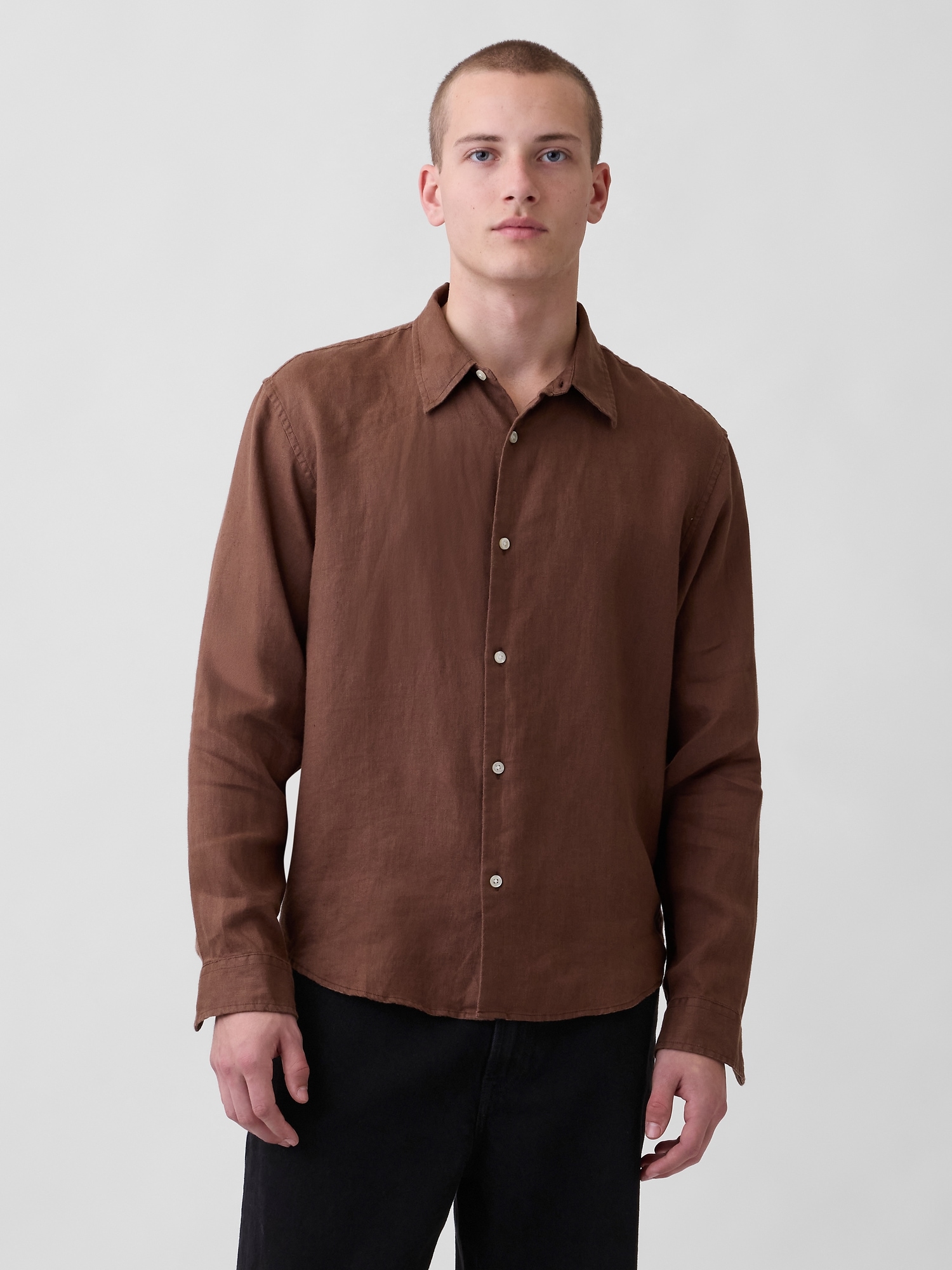 100% Linen Relaxed Shirt