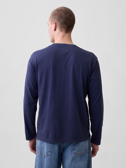 Image number 3 showing, Relaxed Henley T-Shirt