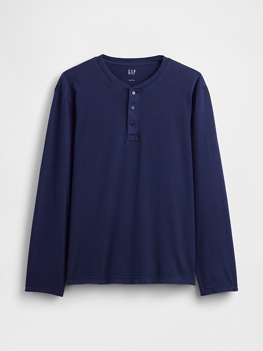 Image number 5 showing, Relaxed Henley T-Shirt