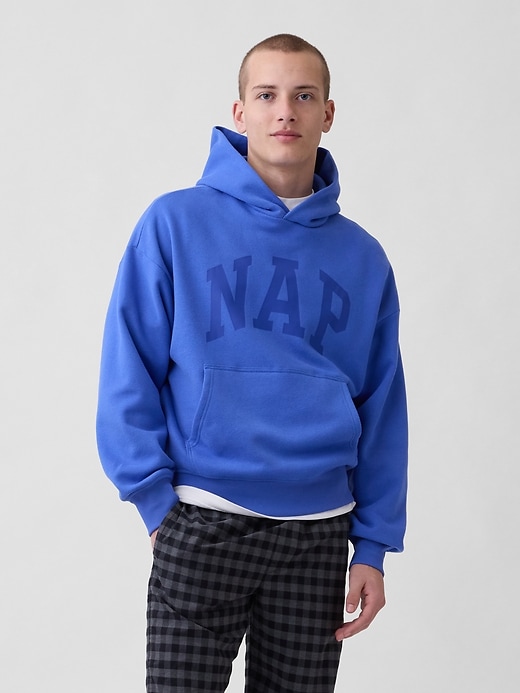Image number 2 showing, Adult VintageSoft NAP Logo Hoodie