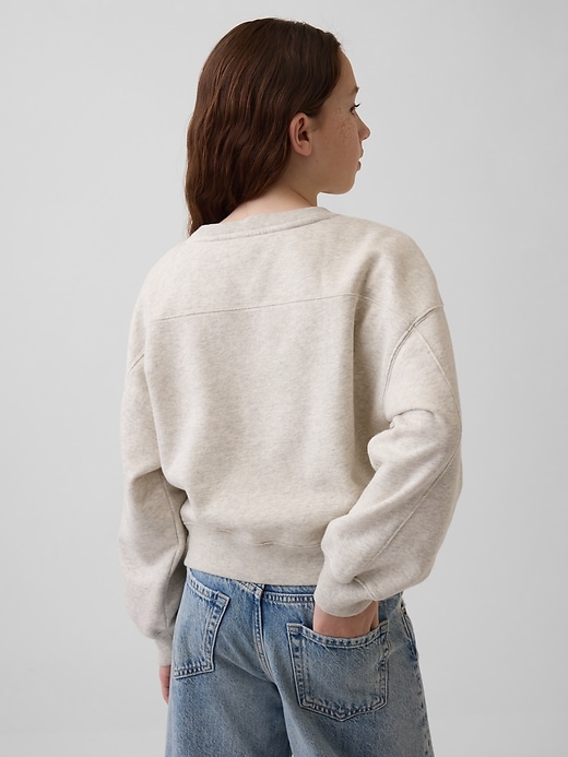 Image number 3 showing, Kids VintageSoft Wedge Crewneck Sweatshirt