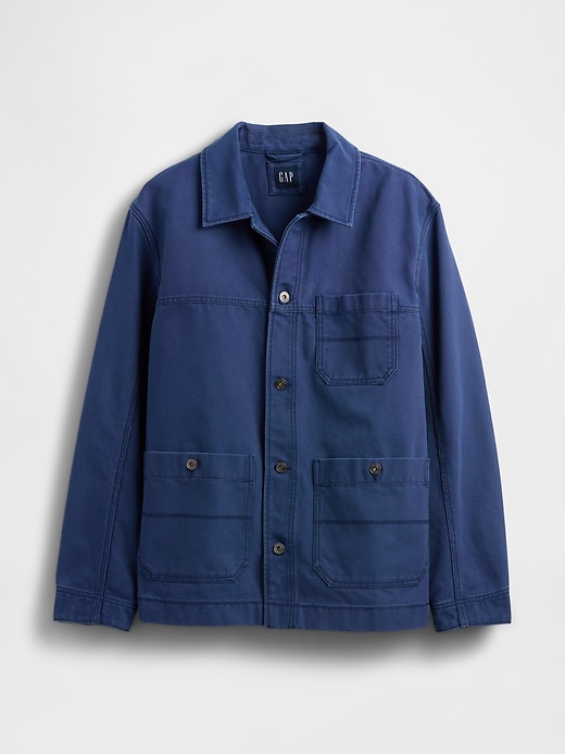 Image number 5 showing, Canvas Chore Jacket