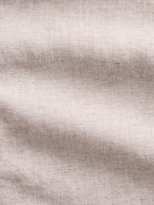 Image number 4 showing, Linen-Blend Oversized Shirt
