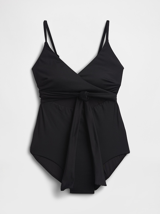 Image number 4 showing, Cutout Wrap One-Piece Swimsuit