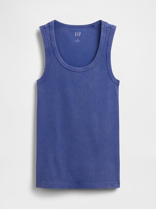 Image number 5 showing, Rib Scoop Tank Top