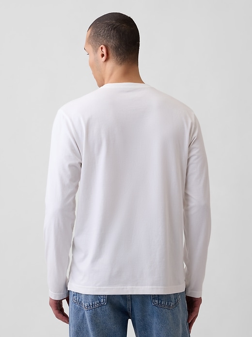 Image number 3 showing, Relaxed Henley T-Shirt