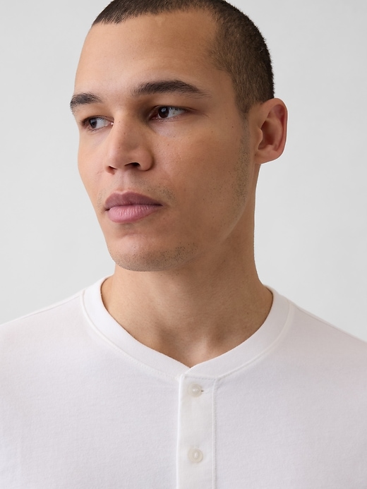 Image number 4 showing, Relaxed Henley T-Shirt