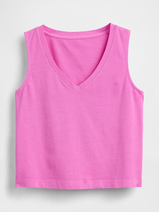 Image number 5 showing, Knit Crop Tank Top
