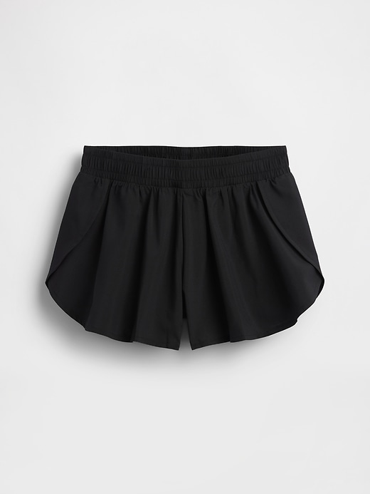 Image number 2 showing, Kids Quick-Dry Butterfly-Hem Run Shorts