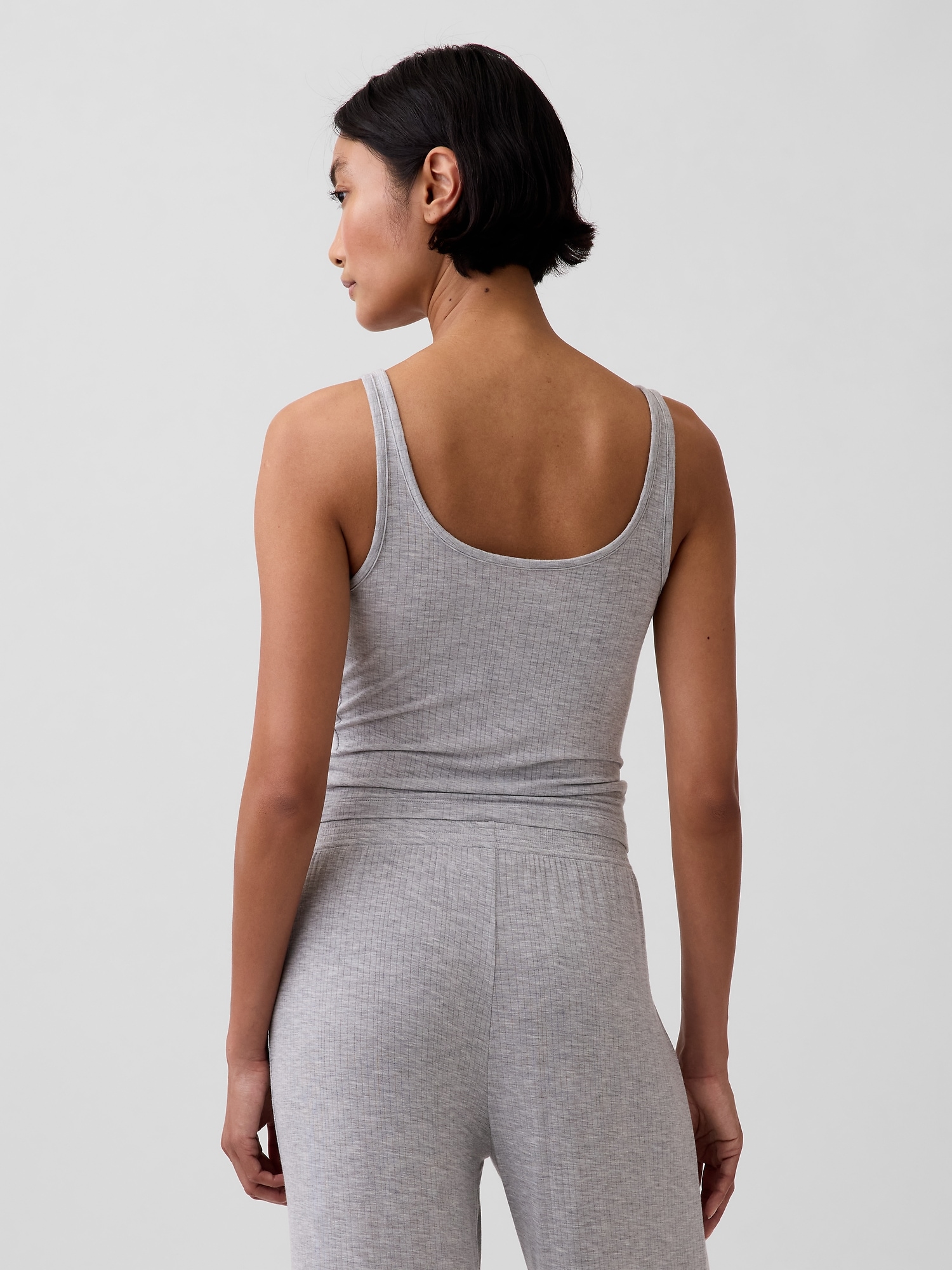 SoftMade Modal Rib PJ Tank Top