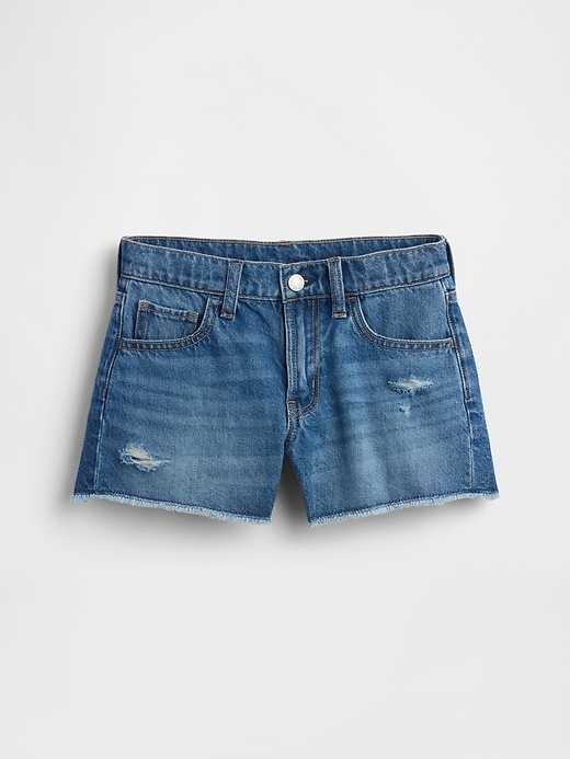 Image number 2 showing, Kids Low Rise UltraSoft Stride Denim Shorts