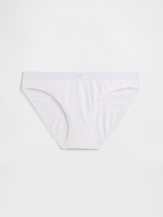 Image number 4 showing, Organic Stretch Cotton Logo Bikini