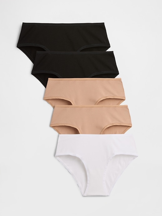 Image number 1 showing, Low Rise Hipster (5-Pack)