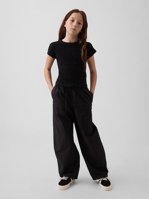 Kids Easy Double-Knee Barrel Pants