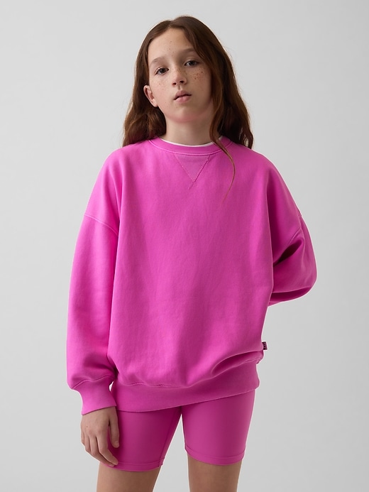 Image number 1 showing, Kids VintageSoft Oversized Tunic Sweatshirt