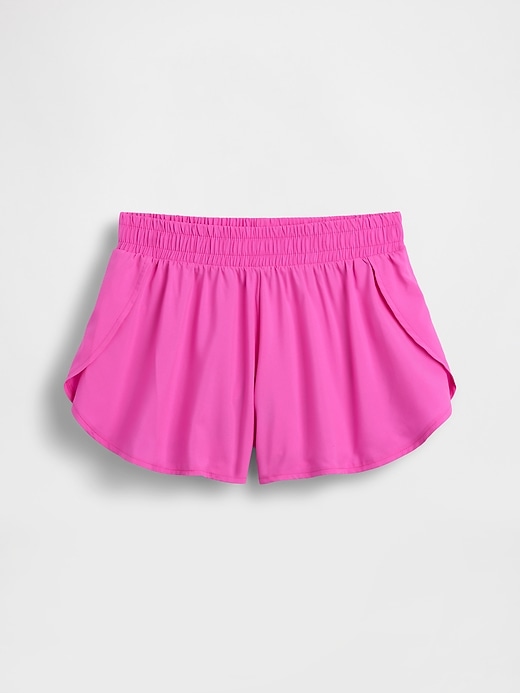 Image number 2 showing, Kids Quick-Dry Butterfly-Hem Run Shorts