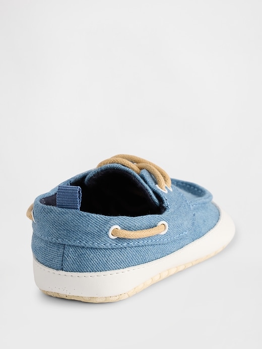 Image number 4 showing, Baby Denim Boat Shoes