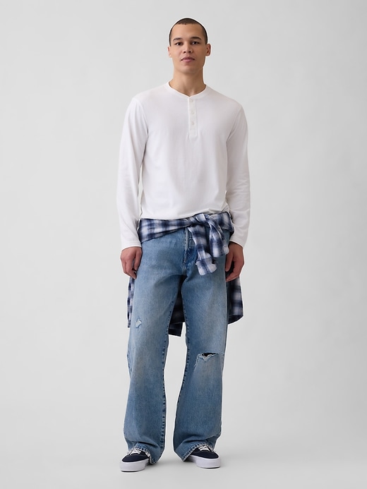 Image number 2 showing, Relaxed Henley T-Shirt