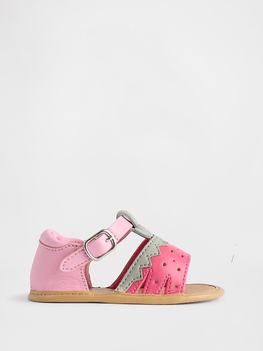 Image number 1 showing, Baby Strawberry Sandals