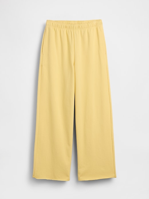 Image number 6 showing, VintageSoft Terry Wide-Leg Sweatpants
