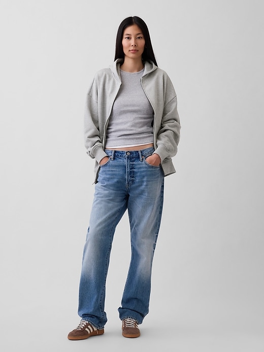 Image number 6 showing, Adult Heavyweight Oversized Zip Hoodie