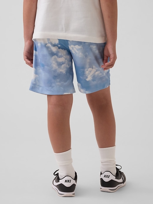 Image number 4 showing, Kids GapFit 6" Recycled Mesh Easy Shorts