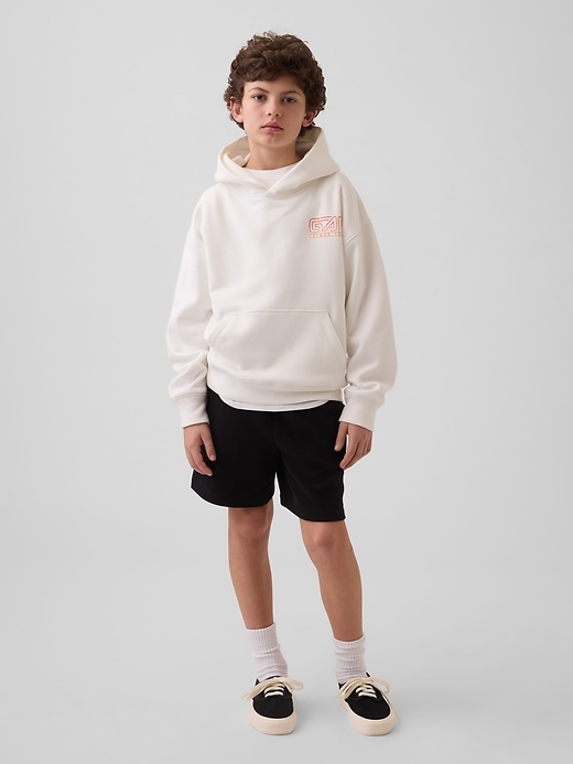 Image number 4 showing, Kids VintageSoft Relaxed Graphic Hoodie