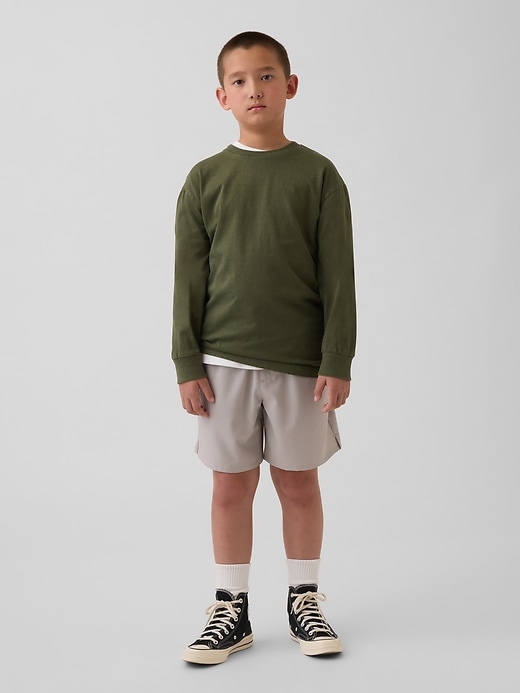 Image number 1 showing, Kids Relaxed Quick-Dry Shorts