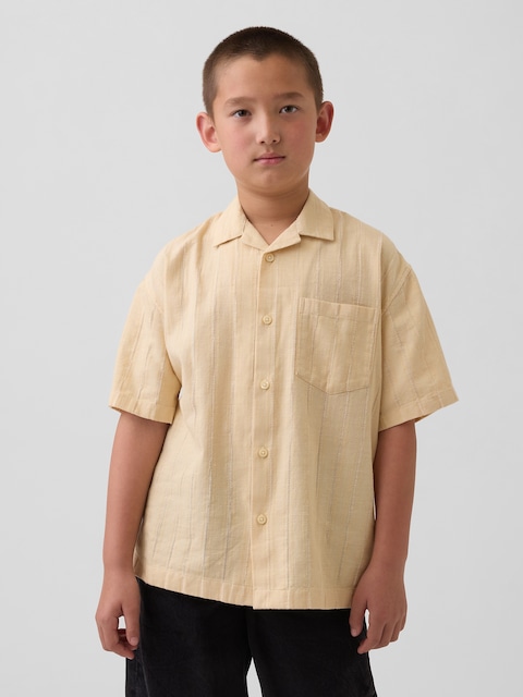 CHEMISE DE VILLÉGIATURE DÉCONTRACTÉE POUR ENFANT