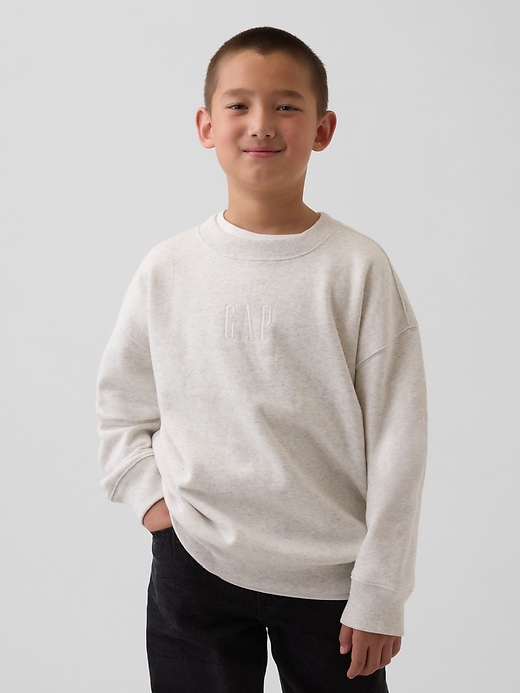 Image number 1 showing, Kids VintageSoft Relaxed Logo Sweatshirt