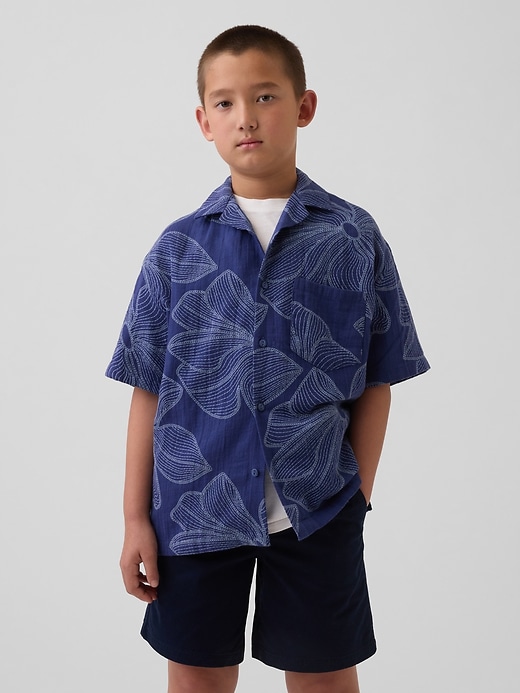 Image number 1 showing, Kids Relaxed Vacay Shirt
